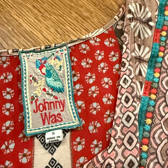 Johnny Was Patterned Blouse - Picture 2 of 5